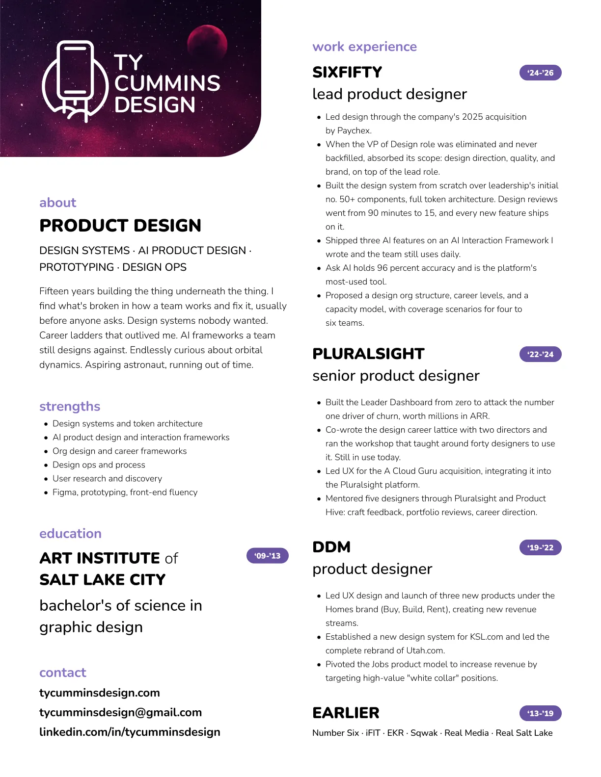 Resume preview